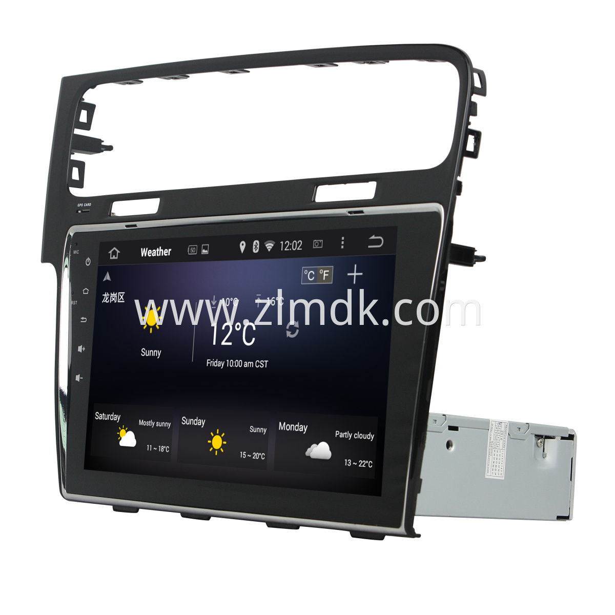 Golf 7 2013-2015 10.1 inch dvd player